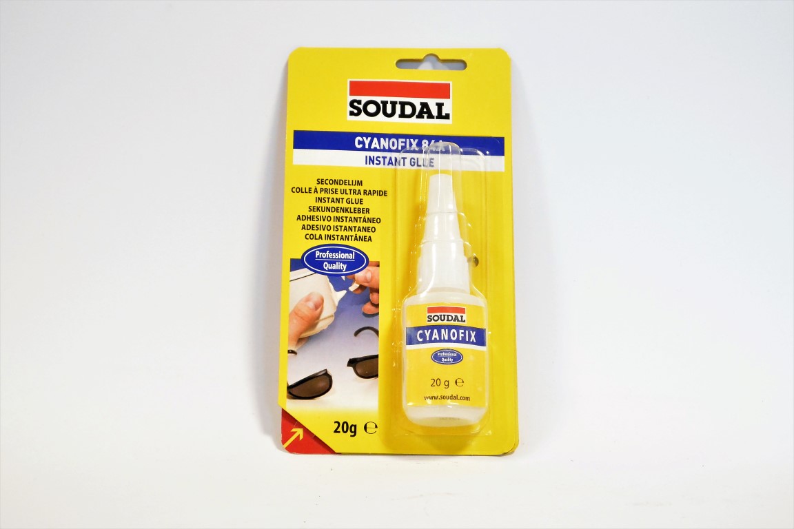 Soudal Cyanofix 20 gram Soudal Cyanofix 20 gram