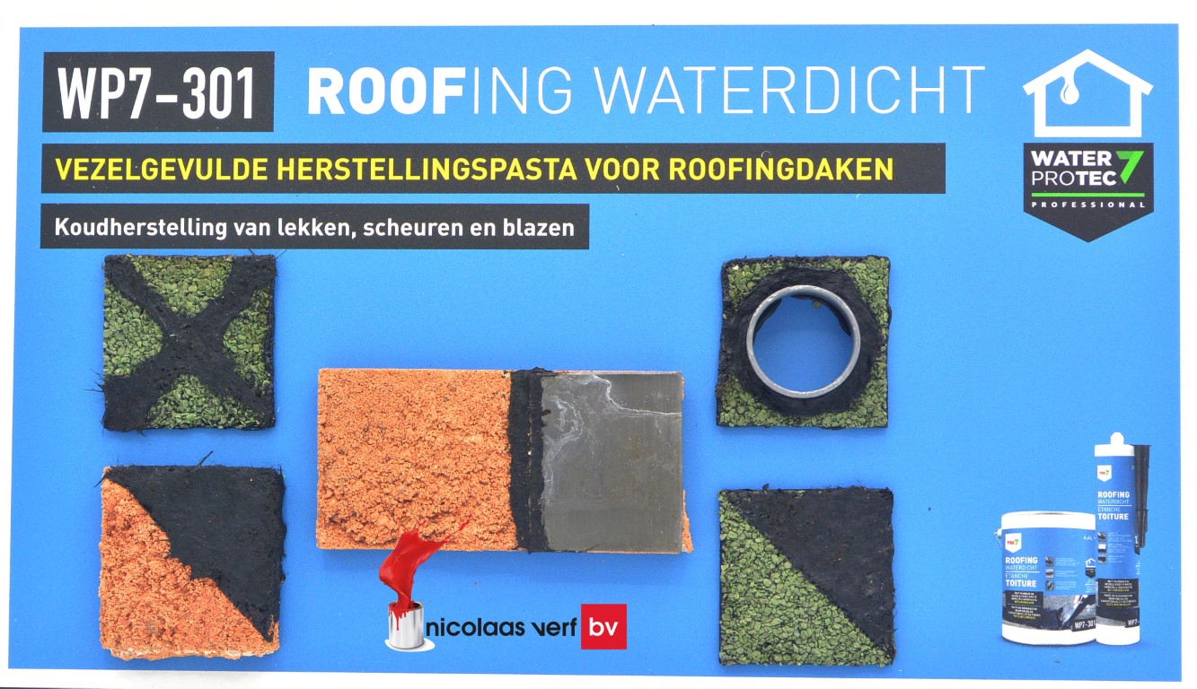 Tec7 Roofing Waterdicht WP7-301 Voorbeeld Tec7 Roofing Waterdicht WP7-301 Voorbeeld